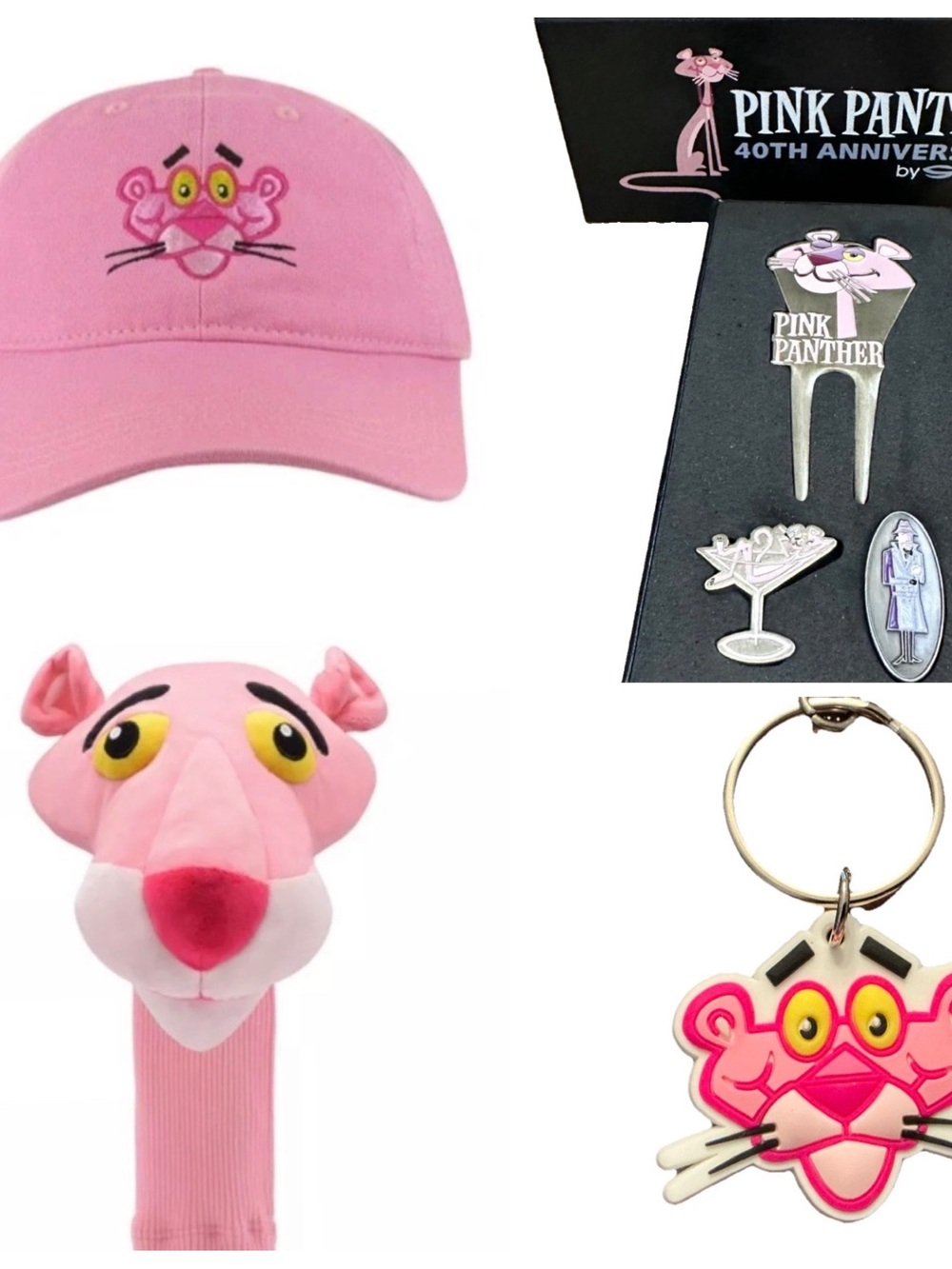 NEW Owens Corning Pink Panther Golf Lovers Set